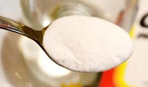 Soda scrub to increase the size of a member