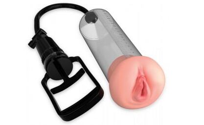 Pump With Vibration Massager For Penis Enlargement