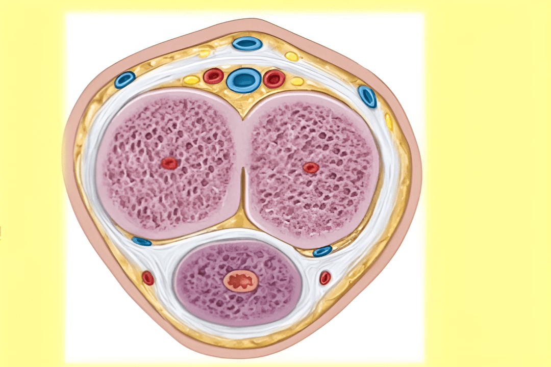 cross section of penis